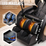Automatic Zero Gravity Full Body Air Pressure PU Leather Massage Chair - Omega Lifestyles