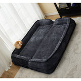 Adjustable 5-Position Medium-Soft Chenille Loveseat Sofa - Omega Lifestyles