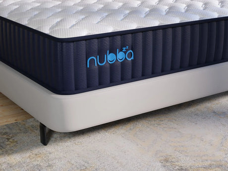 Twin Medium 12-Inch Plush Hybrid Memory Foam Mattress - Omega Lifestyles