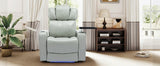 Modern PU Leather Power Recliner Chair With Bluetooth Speaker - Omega Lifestyles