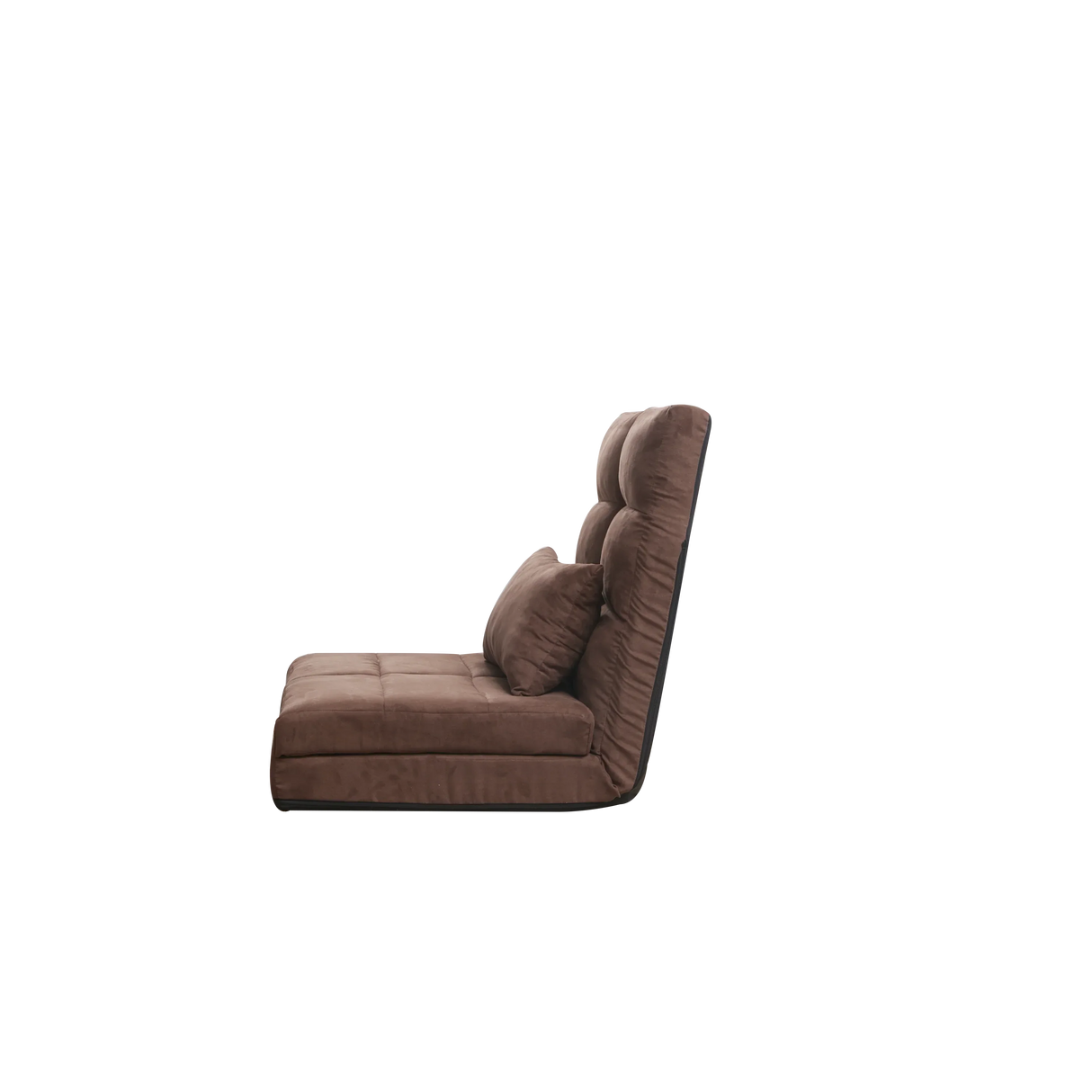 Adjustable Fold-Down Metal Frame Sofa Bed With Pillow - Omega Lifestyles