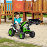 Electric Battery-Powered Kids Ride-On Excavator Truck - Omega Lifestyles