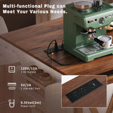 Farmhouse Sliding Barn Door Kitchen Island Cart - Omega Lifestyles