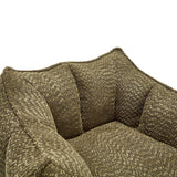 Chenille Bean Bag Chair With Resilient Foam - Omega Lifestyles