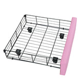 Twin Upholstered Bed Frame With LED Lights And Storage - Omega Lifestyles