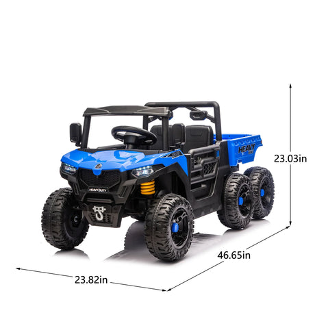 24V 4WD Six-Wheel Electric Ride On Truck for Kids - Omega Lifestyles