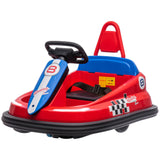 Electric Toddler Ride-On Bumper Car With LED Lights - Omega Lifestyles