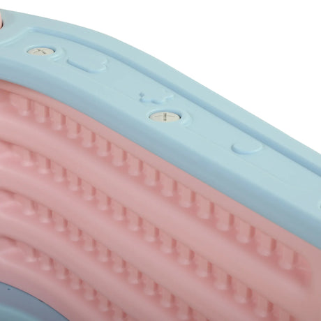 2-in-1 Toddler HDPE Slide With Basketball Hoop - Omega Lifestyles