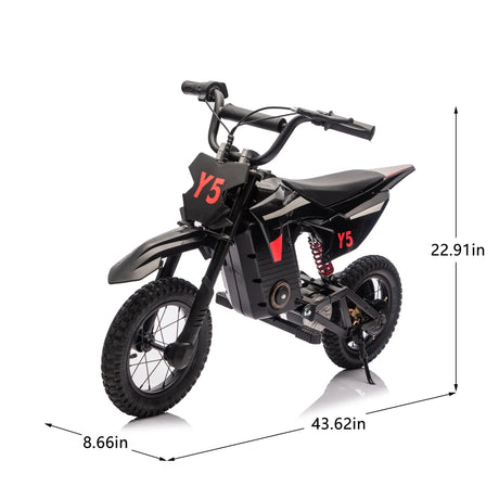 Kids Off-Road Ride-On Motorcycle With Bluetooth Suspension - Omega Lifestyles