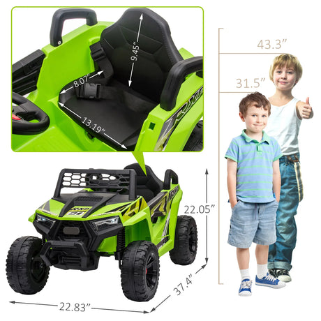 12V Electric Kids Ride-On Mini UTV Car - Omega Lifestyles