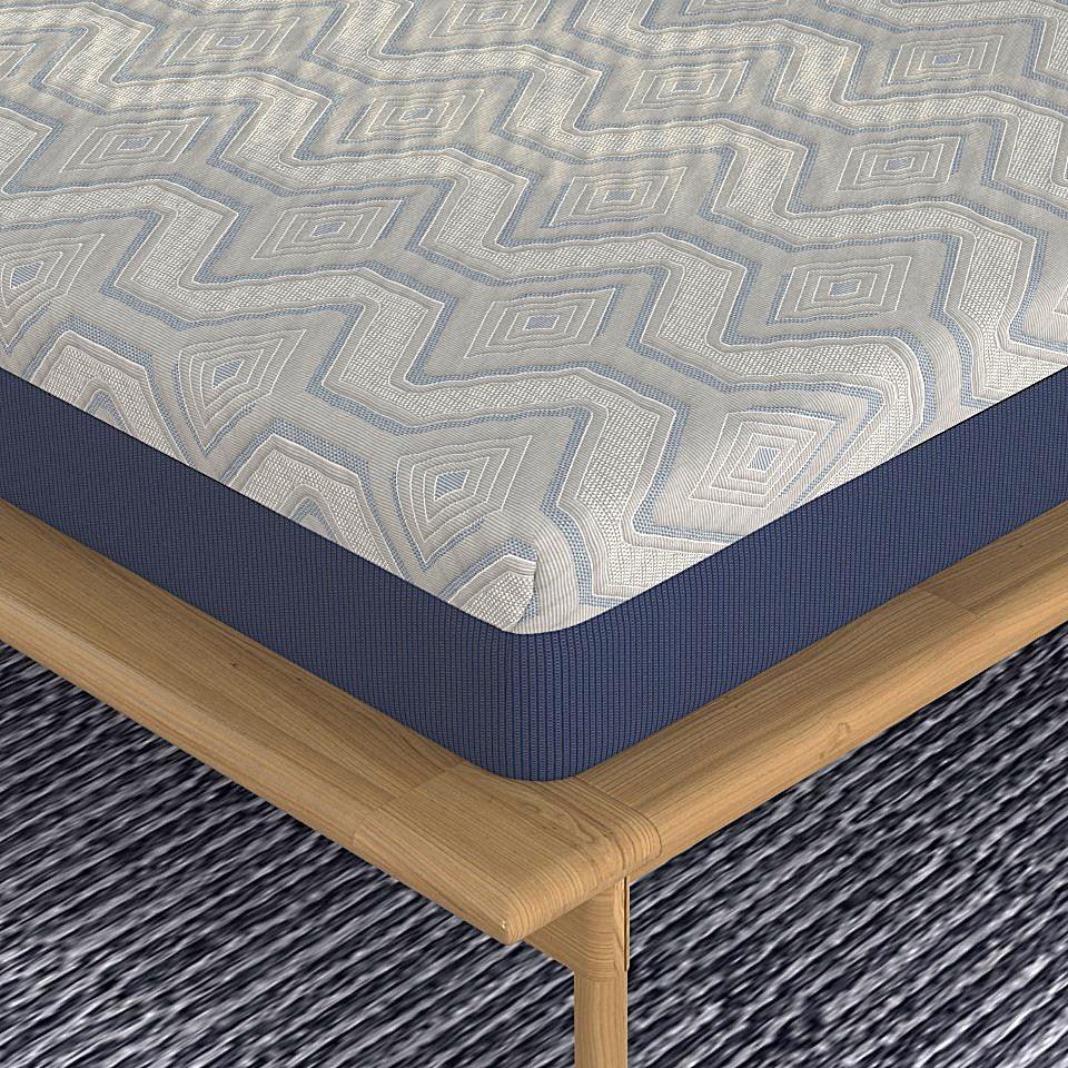 Medium 12-Inch Isotonic Memory Foam California King Mattress - Omega Lifestyles