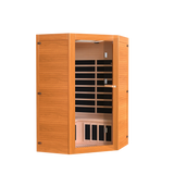 Far Infrared Wood Home Sauna With Bluetooth Speaker - Omega Lifestyles