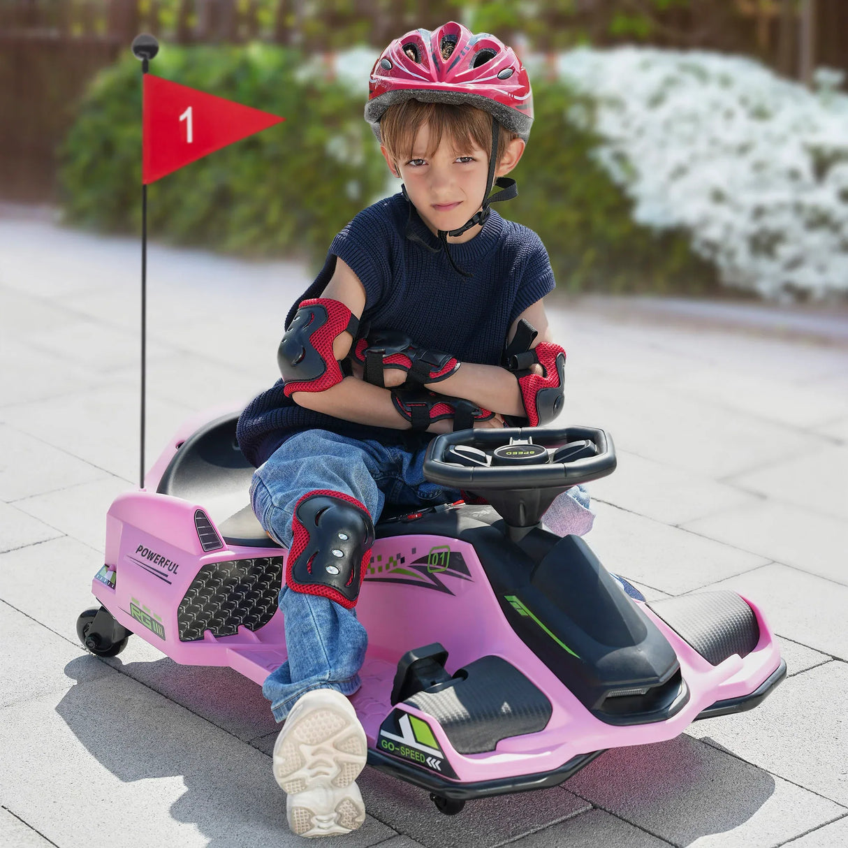 Electric Drift Kids Go Kart With Music And Lights - Omega Lifestyles