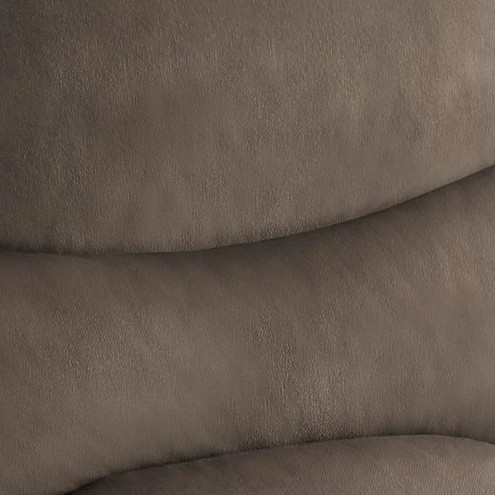 Light Brown Fabric Motion Recliner With Plush Pillow-Top Arms - Omega Lifestyles