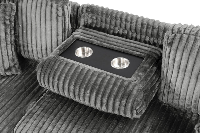 Plush Velvet L-Shaped Sectional Sofa With Sleeper - Omega Lifestyles