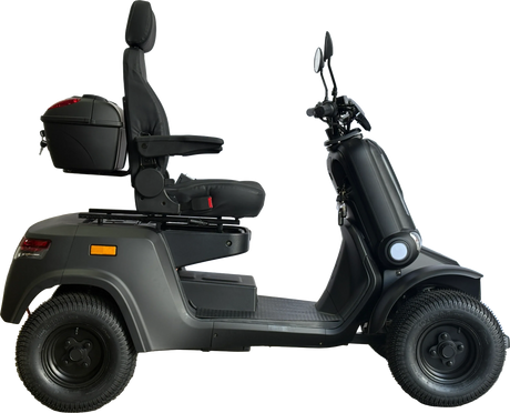 Heavy Duty 4 Wheel Mobility Scooter With Dual Brakes - Omega Lifestyles