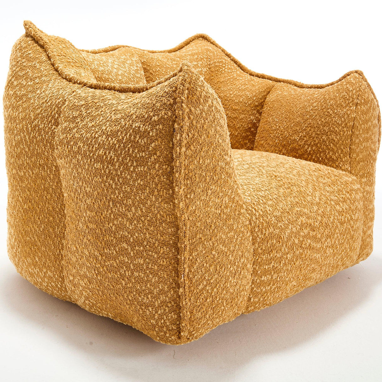 Chenille Foam Bean Bag Chair for Living Room - Omega Lifestyles