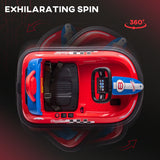 Electric Toddler Ride-On Bumper Car With LED Lights - Omega Lifestyles
