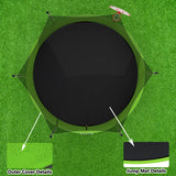 14-Inch Kids Outdoor Safety Enclosure Trampoline - Omega Lifestyles