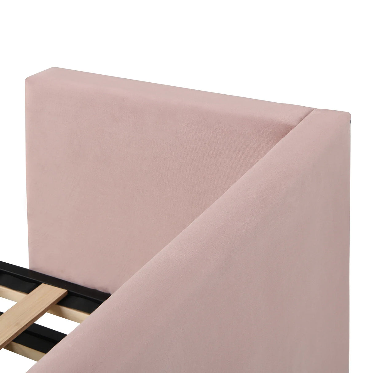 Twin Upholstered Daybed With Pop-Up Trundle Pink - Omega Lifestyles