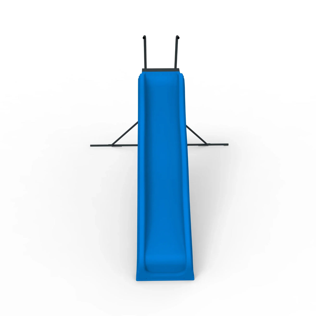 7-Foot Kids Freestanding Blue Plastic Slide Playground - Omega Lifestyles