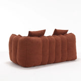 Cozy Chenille Bean Bag Chair With Foam Core - Omega Lifestyles