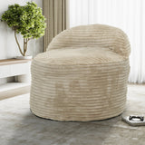 Convertible Memory Foam Corduroy Bean Bag Chair Soft - Omega Lifestyles