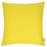 Yellow Weather-Resistant Outdoor Polyester Square Pillow 20x20 - Omega Lifestyles