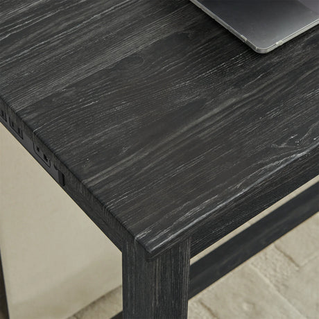 59-Inch Industrial Solid Wood Bar Table And Stools Set - Omega Lifestyles