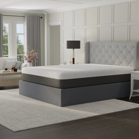 Full Soft 12-Inch Pur Chill Cooling Memory Foam Mattress - Omega Lifestyles