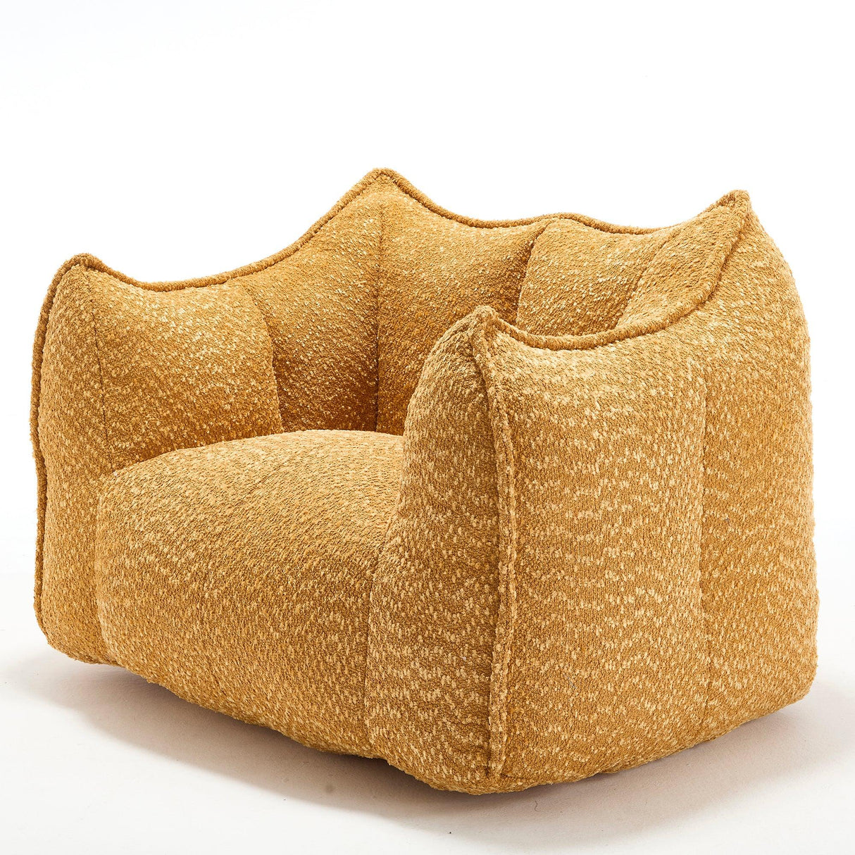 Chenille Foam Bean Bag Chair for Living Room - Omega Lifestyles