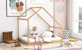 Full Full-Size Solid Wood Children’s House Bed - Omega Lifestyles
