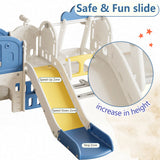 Toddler Slide Kids Playground With Swing Basketball Hoop - Omega Lifestyles