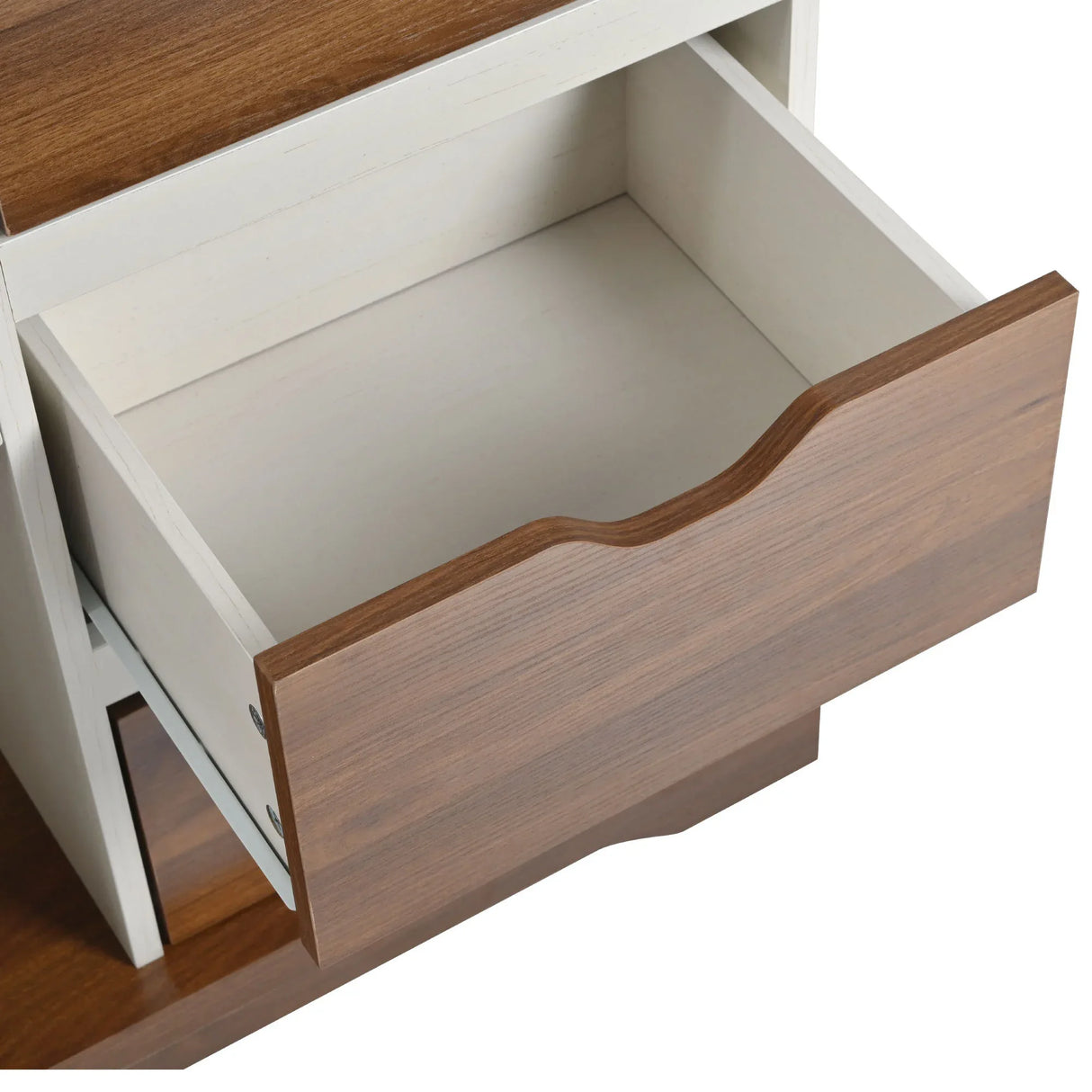 Farmhouse Sliding Barn Door Kitchen Island Cart - Omega Lifestyles