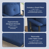 3-in-1 Folding Sofa Bed Adjustable Backrest Recliner Chair - Omega Lifestyles