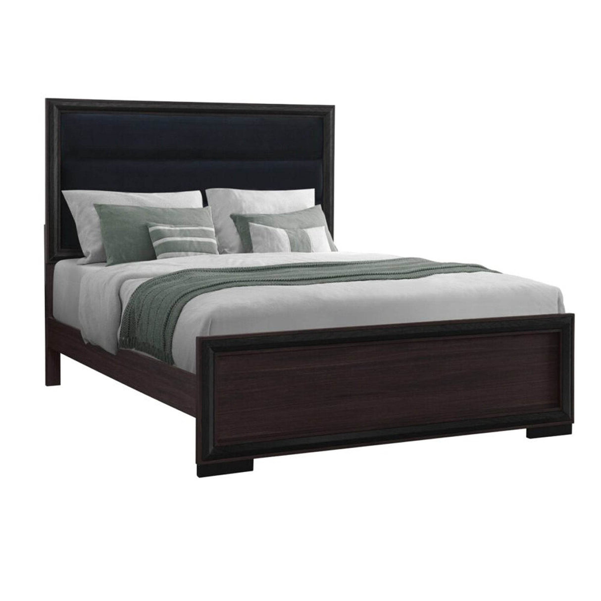 Adelaide Queen Solid Wood Upholstered Bed Frame - Omega Lifestyles