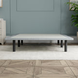 King Upholstered Adjustable Height Steel Bed Frame - Omega Lifestyles