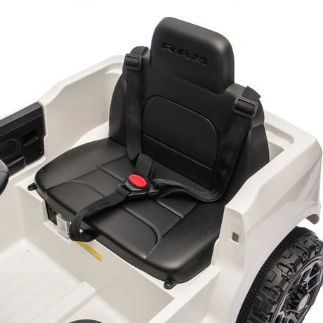 Licensed Dodge RAM 3500 12V Dual Motor Kids Ride-On Truck - Omega Lifestyles