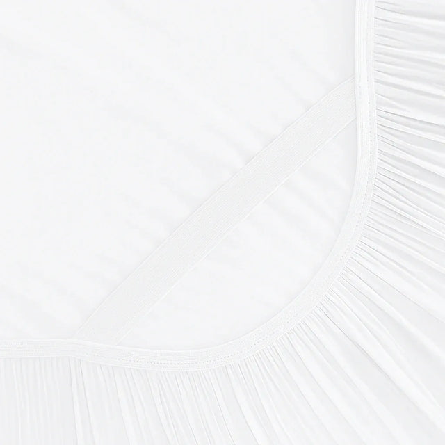 Microplush Bamboo Queen Size Sheet Set White - Omega Lifestyles