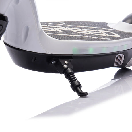 Kids Electric Scooter With Kickstand Bell Rear Brake And LED Lights - Omega Lifestyles