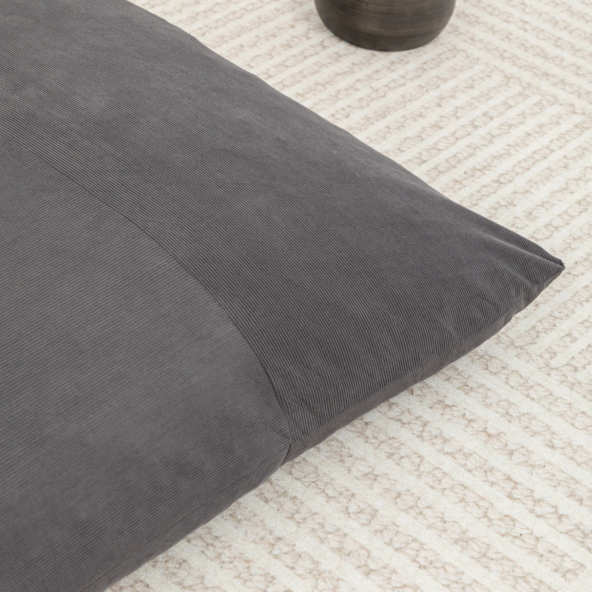 Soft Corduroy Foam Floor Bean Bag Chair - Omega Lifestyles