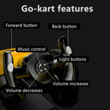 12V Foldable Kids Electric Pedal Go Kart With Adjustable Seat - Omega Lifestyles