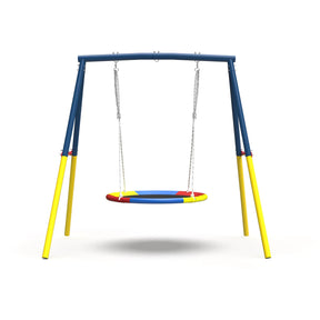 Heavy Duty Steel Flying Saucer Swing Set - Omega Lifestyles
