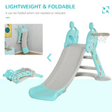 Kids 2-in-1 Basketball Hoop Slide Toddler Playset - Omega Lifestyles