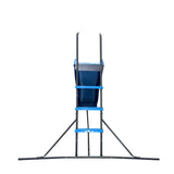 7-Foot Kids Freestanding Blue Plastic Slide Playground - Omega Lifestyles