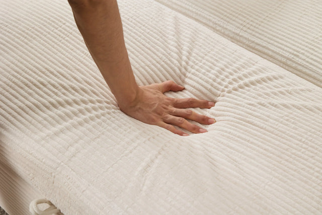 Corduroy Chaise Lounge Chair With Removable Ottoman - Omega Lifestyles