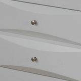 White Twin Storage Bed With Built-In Drawers - Omega Lifestyles