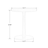 Fabric Accent Chair Set Of 2 With Round Wood Table - Omega Lifestyles