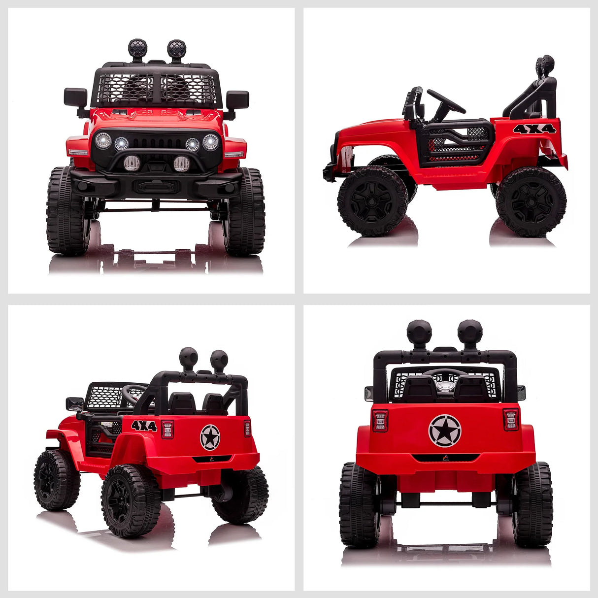 Electric 12V Kids Ride On Truck With Remote Control - Omega Lifestyles