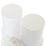 Cloud-Shaped Coffee Table With Stools And Drawers - Sleep Galleria